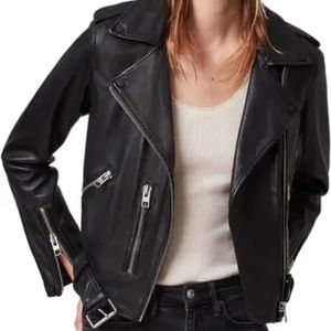 ALLSAINTS Balfern Leather Biker Jacket